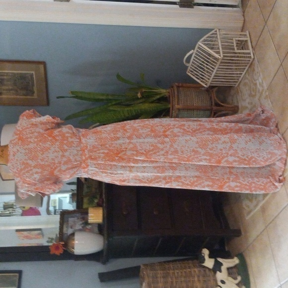 Maaji (Revolve) Long Dress in Snake Bite Print- Beach Coverup Maxi Sundress - Picture 12 of 16